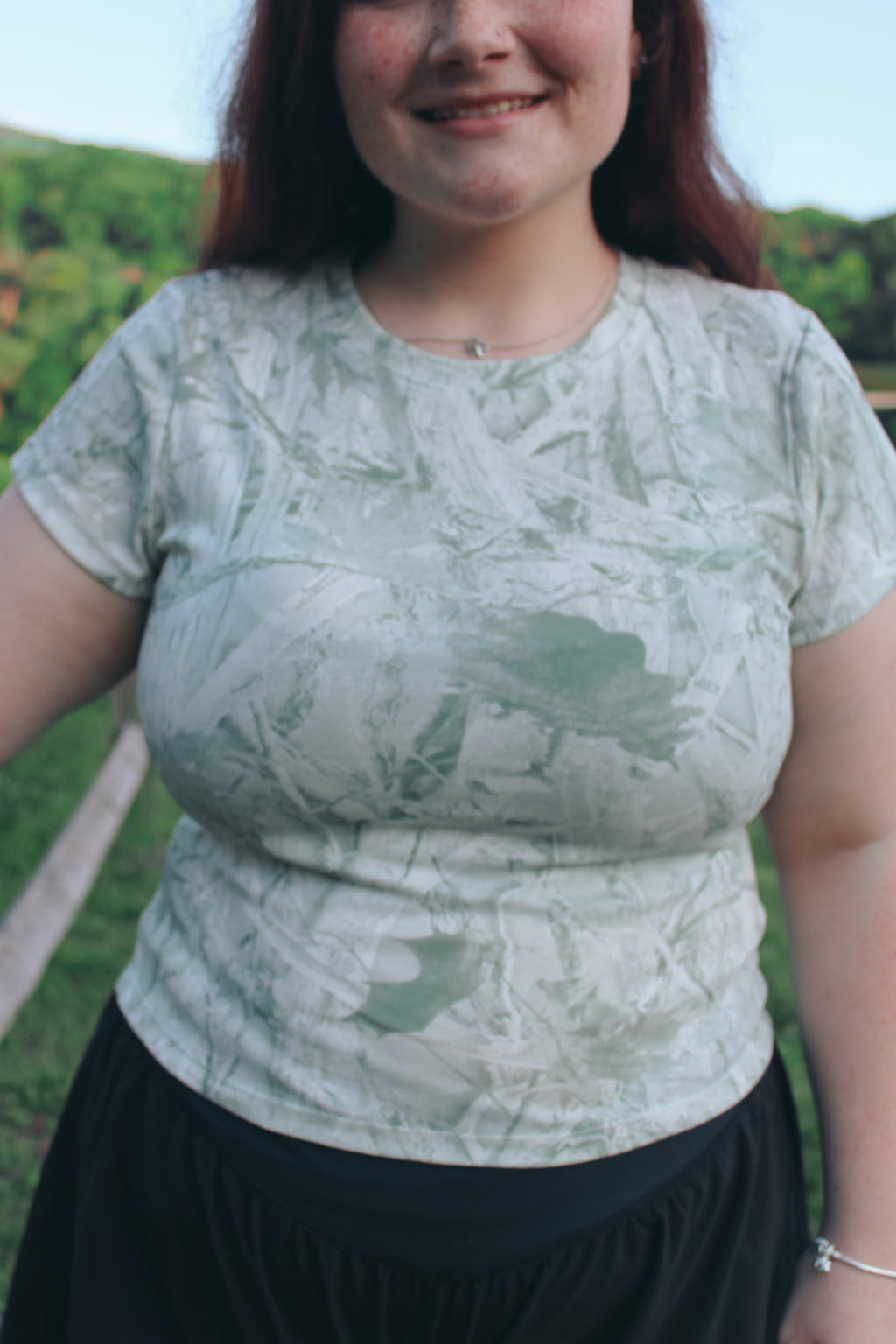 Sawyer Camo Baby Tee
