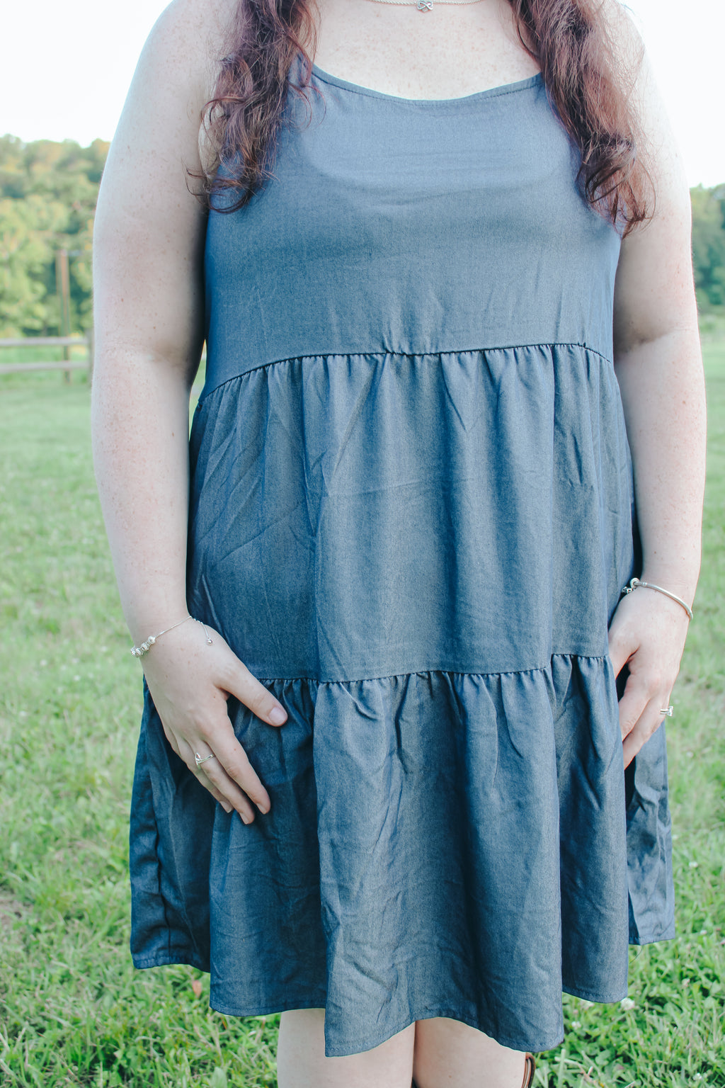 Avery Spaghetti Strap Dress With Pockets
