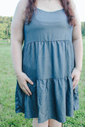 Avery Spaghetti Strap Dress With Pockets